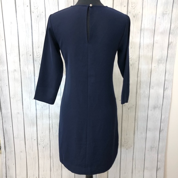 Ann TAYLOR geometric print sheath dress xs - Picture 3 of 6